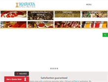 Tablet Screenshot of marataonline.com